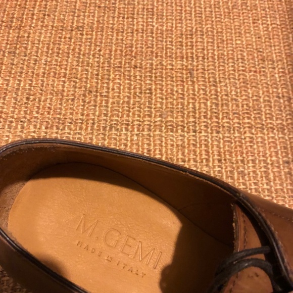 M.Gemi Mens Brown size 41 leather shoes - New main image 4